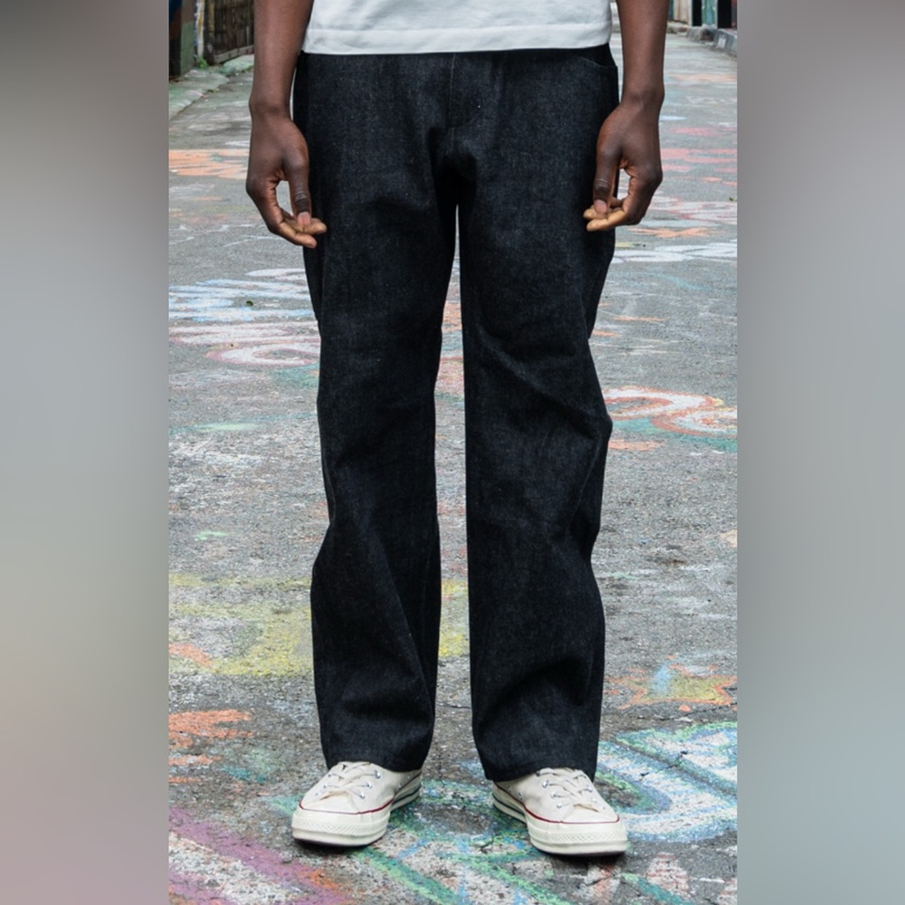 Boncoura Painter Pants Denim black
